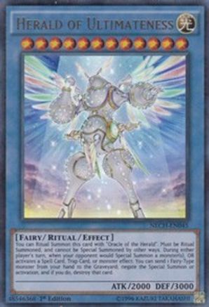 Herald of Ultimateness (NECH-EN045) - The New Challengers Unlimited The New Challengers Yugioh Single  Squirtle Squad Card Shop.