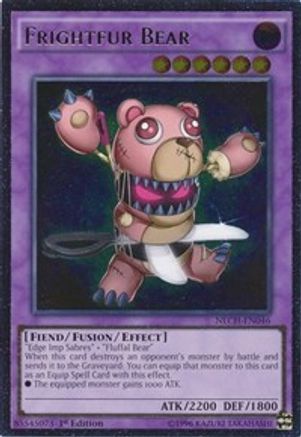 Frightfur Bear (UTR) (NECH-EN046) - The New Challengers Unlimited The New Challengers Yugioh Single  Squirtle Squad Card Shop.