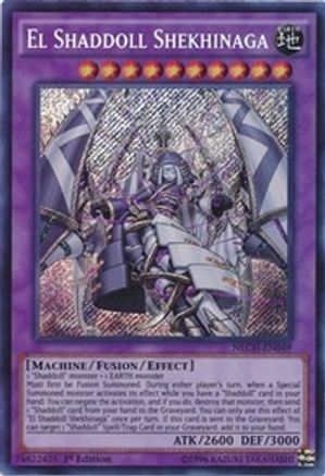 El Shaddoll Shekhinaga (NECH-EN049) - The New Challengers Unlimited The New Challengers Yugioh Single  Squirtle Squad Card Shop.