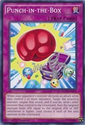 Punch-in-the-Box (NECH-EN071) - The New Challengers Unlimited The New Challengers Yugioh Single  Squirtle Squad Card Shop.