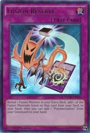 Fusion Reserve (NECH-EN078) - The New Challengers Unlimited The New Challengers Yugioh Single  Squirtle Squad Card Shop.
