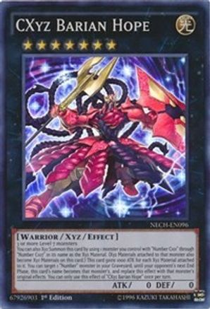 CXyz Barian Hope (NECH-EN096) - The New Challengers Unlimited The New Challengers Yugioh Single  Squirtle Squad Card Shop.