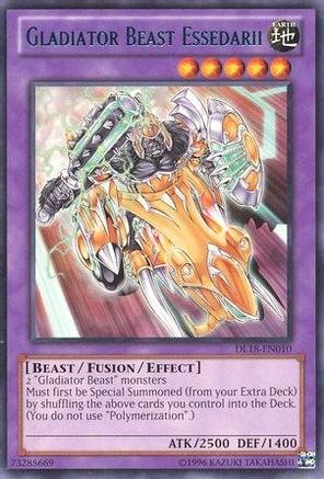 Gladiator Beast Essedarii (Blue) (DL18-EN010) - Duelist League Promo Unlimited Duelist League Promo Yugioh Single  Squirtle Squad Card Shop.