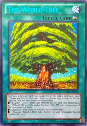 The World Tree (Blue) (DL18-EN012) - Duelist League Promo Unlimited Duelist League Promo Yugioh Single  Squirtle Squad Card Shop.