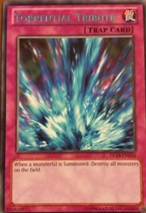 Torrential Tribute (Blue) (DL18-EN016) - Duelist League Promo Unlimited Duelist League Promo Yugioh Single  Squirtle Squad Card Shop.