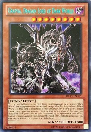 Grapha, Dragon Lord of Dark World (Green) (DL18-EN006) - Duelist League Promo Unlimited Duelist League Promo Yugioh Single  Squirtle Squad Card Shop.