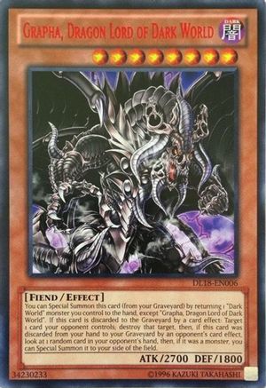 Grapha, Dragon Lord of Dark World (Red) (DL18-EN006) - Duelist League Promo Unlimited Duelist League Promo Yugioh Single  Squirtle Squad Card Shop.