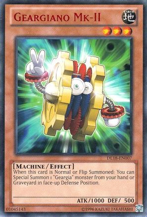 Geargiano Mk-II (Red) (DL18-EN007) - Duelist League Promo Unlimited Duelist League Promo Yugioh Single  Squirtle Squad Card Shop.