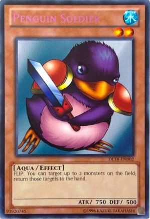 Penguin Soldier (Purple - DL18) (DL18-EN002) - Duelist League Promo Unlimited Duelist League Promo Yugioh Single  Squirtle Squad Card Shop.
