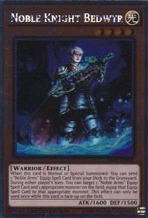 Noble Knight Bedwyr (NKRT-EN002) - Noble Knights of the Round Table Box Set Limited Noble Knights of the Round Table Box Set Yugioh Single  Squirtle Squad Card Shop.