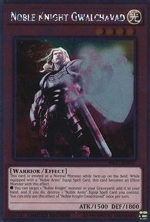 Noble Knight Gwalchavad (NKRT-EN007) - Noble Knights of the Round Table Box Set Limited Noble Knights of the Round Table Box Set Yugioh Single  Squirtle Squad Card Shop.