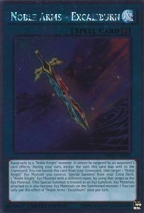 Noble Arms - Excaliburn (NKRT-EN023) - Noble Knights of the Round Table Box Set Limited Noble Knights of the Round Table Box Set Yugioh Single  Squirtle Squad Card Shop.