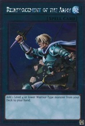 Reinforcement of the Army (NKRT-EN026) - Noble Knights of the Round Table Box Set Limited Noble Knights of the Round Table Box Set Yugioh Single  Squirtle Squad Card Shop.