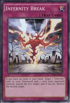 Infernity Break (AP06-EN013) - Astral Pack 6 Unlimited Astral Pack 6 Yugioh Single  Squirtle Squad Card Shop.