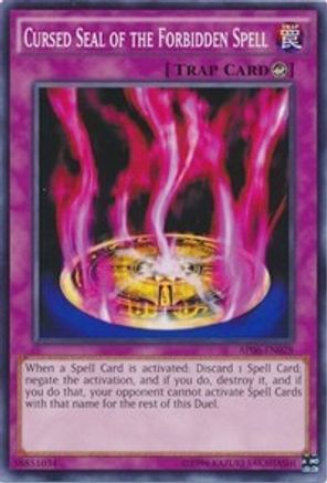 Cursed Seal of the Forbidden Spell (AP06-EN028) - Astral Pack 6 Unlimited Astral Pack 6 Yugioh Single  Squirtle Squad Card Shop.