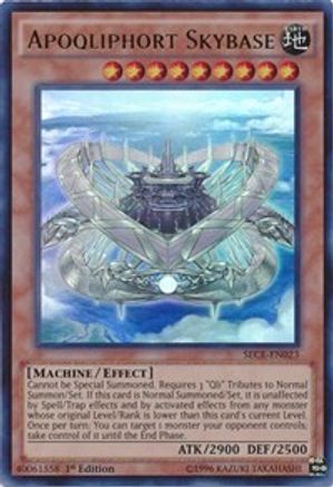 Apoqliphort Skybase (SECE-EN023) - Secrets of Eternity 1st Edition Secrets of Eternity Yugioh Single  Squirtle Squad Card Shop.
