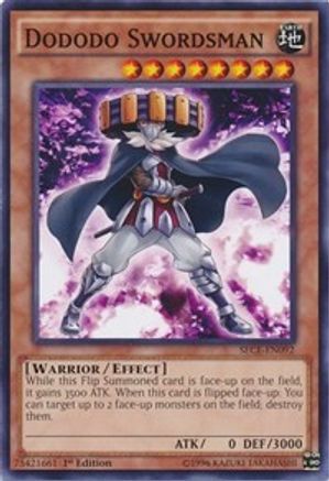 Dododo Swordsman (SECE-EN092) - Secrets of Eternity Unlimited Secrets of Eternity Yugioh Single  Squirtle Squad Card Shop.