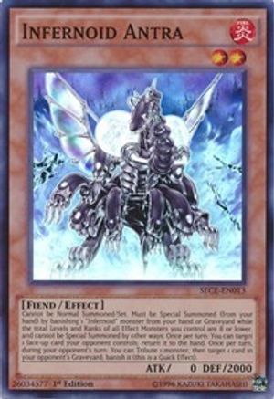 Infernoid Antra (SECE-EN013) - Secrets of Eternity Unlimited Secrets of Eternity Yugioh Single  Squirtle Squad Card Shop.