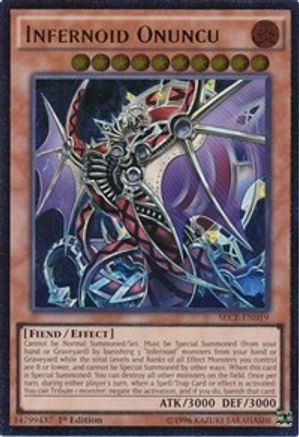Infernoid Onuncu (UTR) (SECE-EN019) - Secrets of Eternity 1st Edition Secrets of Eternity Yugioh Single  Squirtle Squad Card Shop.