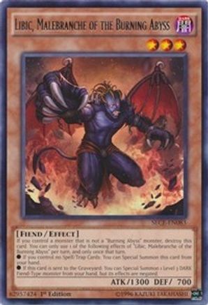 Libic, Malebranche of the Burning Abyss (SECE-EN083) - Secrets of Eternity 1st Edition Secrets of Eternity Yugioh Single  Squirtle Squad Card Shop.