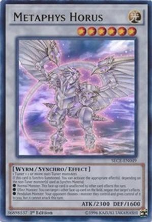 Metaphys Horus (SECE-EN049) - Secrets of Eternity Unlimited Secrets of Eternity Yugioh Single  Squirtle Squad Card Shop.