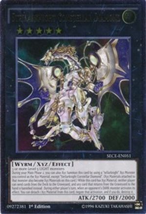 Stellarknight Constellar Diamond (UTR) (SECE-EN051) - Secrets of Eternity Unlimited Secrets of Eternity Yugioh Single  Squirtle Squad Card Shop.