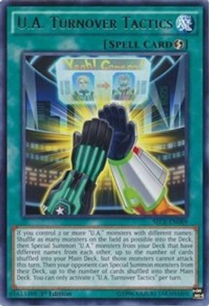 U.A. Turnover Tactics (SECE-EN089) - Secrets of Eternity Unlimited Secrets of Eternity Yugioh Single  Squirtle Squad Card Shop.