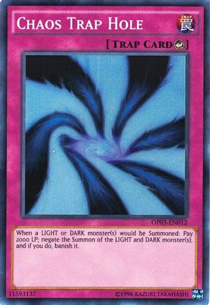 Chaos Trap Hole (OP03-EN012) - OTS Tournament Pack 3 Unlimited OTS Tournament Pack 3 Yugioh Single  Squirtle Squad Card Shop.