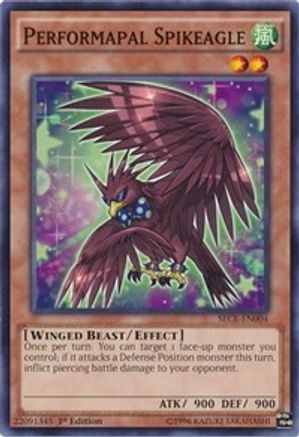 Performapal Spikeagle (SECE-EN004) - Secrets of Eternity 1st Edition Secrets of Eternity Yugioh Single  Squirtle Squad Card Shop.