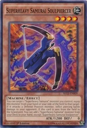 Superheavy Samurai Soulpiercer (SECE-EN009) - Secrets of Eternity Unlimited Secrets of Eternity Yugioh Single  Squirtle Squad Card Shop.