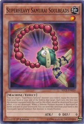 Superheavy Samurai Soulbeads (SECE-EN010) - Secrets of Eternity 1st Edition Secrets of Eternity Yugioh Single  Squirtle Squad Card Shop.