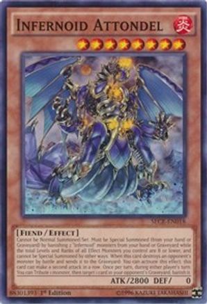 Infernoid Attondel (SECE-EN018) - Secrets of Eternity Unlimited Secrets of Eternity Yugioh Single  Squirtle Squad Card Shop.