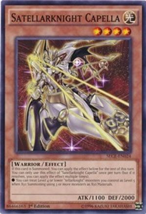 Satellarknight Capella (SECE-EN024) - Secrets of Eternity Unlimited Secrets of Eternity Yugioh Single  Squirtle Squad Card Shop.