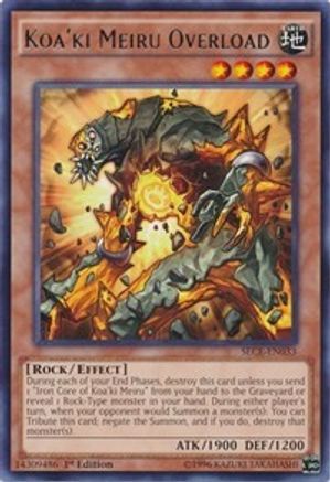 Koa'ki Meiru Overload (SECE-EN033) - Secrets of Eternity 1st Edition Secrets of Eternity Yugioh Single  Squirtle Squad Card Shop.