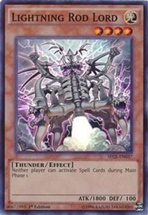 Lightning Rod Lord (SECE-EN037) - Secrets of Eternity Unlimited Secrets of Eternity Yugioh Single  Squirtle Squad Card Shop.
