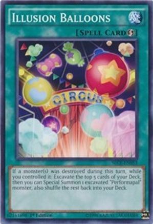 Illusion Balloons (SECE-EN053) - Secrets of Eternity 1st Edition Secrets of Eternity Yugioh Single  Squirtle Squad Card Shop.