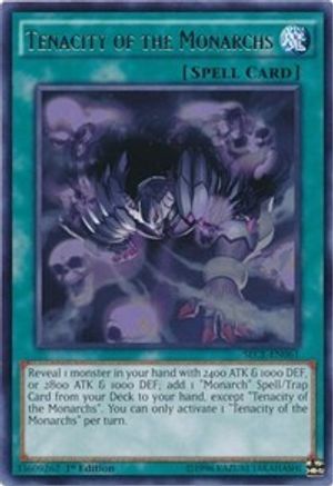 Tenacity of the Monarchs (SECE-EN061) - Secrets of Eternity Unlimited Secrets of Eternity Yugioh Single  Squirtle Squad Card Shop.