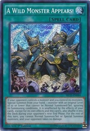 A Wild Monster Appears! (SECE-EN064) - Secrets of Eternity 1st Edition Secrets of Eternity Yugioh Single  Squirtle Squad Card Shop.