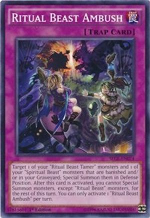 Ritual Beast Ambush (SECE-EN074) - Secrets of Eternity 1st Edition Secrets of Eternity Yugioh Single  Squirtle Squad Card Shop.