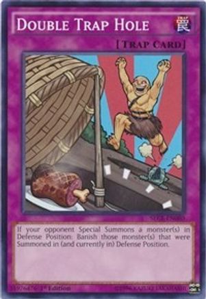 Double Trap Hole (SECE-EN080) - Secrets of Eternity 1st Edition Secrets of Eternity Yugioh Single  Squirtle Squad Card Shop.