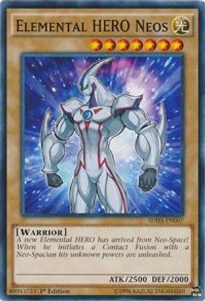 Elemental HERO Neos (SDHS-EN007) - Structure Deck: HERO Strike 1st Edition Structure Deck: HERO Strike Yugioh Single  Squirtle Squad Card Shop.