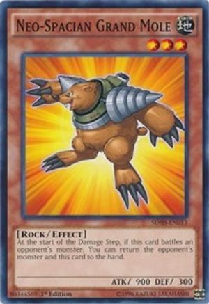Neo-Spacian Grand Mole (SDHS-EN013) - Structure Deck: HERO Strike 1st Edition Structure Deck: HERO Strike Yugioh Single  Squirtle Squad Card Shop.