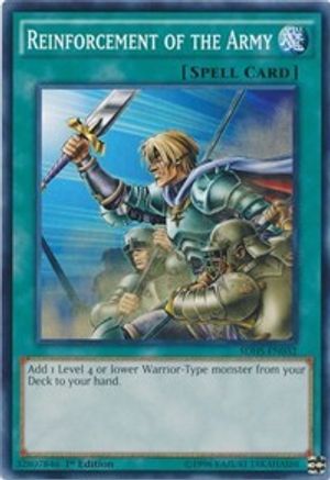 Reinforcement of the Army (SDHS-EN032) - Structure Deck: HERO Strike Unlimited Structure Deck: HERO Strike Yugioh Single  Squirtle Squad Card Shop.