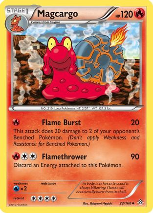Magcargo  XY  Primal Clash - Uncommon XY - Primal Clash Pokemon Single  Squirtle Squad Card Shop.