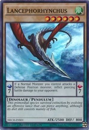 Lancephorhynchus (SE) (NECH-ENS01) - The New Challengers Limited The New Challengers Yugioh Single  Squirtle Squad Card Shop.