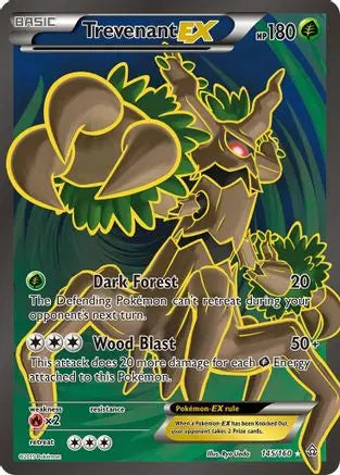 Trevenant EX (145 Full Art)  - Holofoil XY  Primal Clash - Ultra Rare XY - Primal Clash Pokemon Single  Squirtle Squad Card Shop.