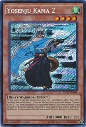 Yosenju Kama 2 (THSF-EN004) - The Secret Forces 1st Edition The Secret Forces Yugioh Single  Squirtle Squad Card Shop.