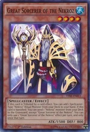 Great Sorcerer of the Nekroz (THSF-EN011) - The Secret Forces Unlimited The Secret Forces Yugioh Single  Squirtle Squad Card Shop.