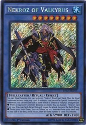 Nekroz of Valkyrus (THSF-EN017) - The Secret Forces 1st Edition The Secret Forces Yugioh Single  Squirtle Squad Card Shop.