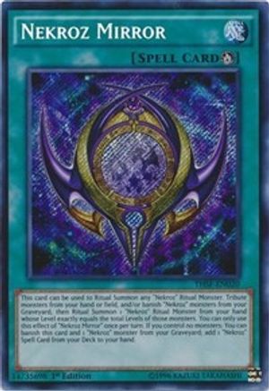 Nekroz Mirror (THSF-EN020) - The Secret Forces Unlimited The Secret Forces Yugioh Single  Squirtle Squad Card Shop.
